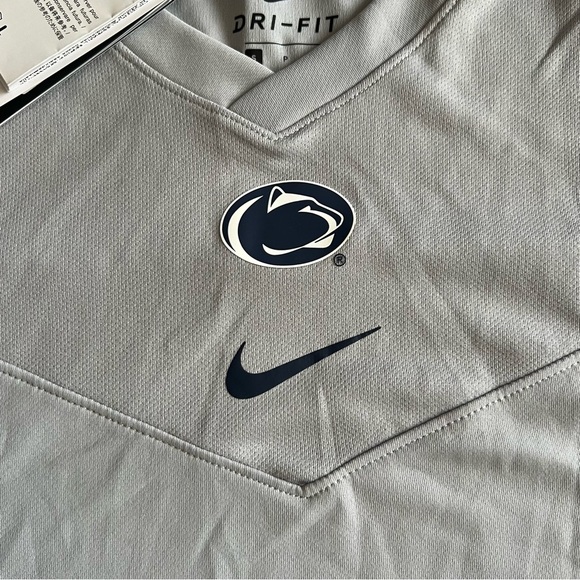 Nike Mens Penn State T shirt Size S Gray - Picture 3 of 7